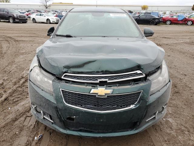 1G1PC5SBXE7486924 - 2014 CHEVROLET CRUZE LT GREEN photo 5