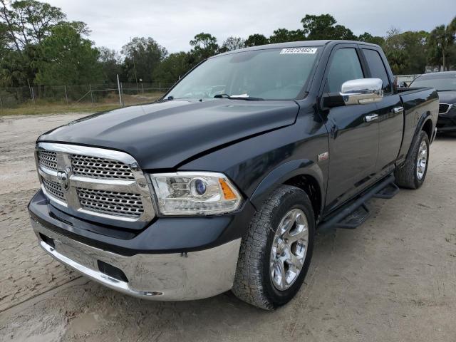 1C6RR6JT4JS143118 - 2018 RAM 1500 LARAMIE BLACK photo 1