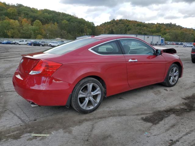 1HGCS2B82CA008395 - 2012 HONDA ACCORD EXL RED photo 3