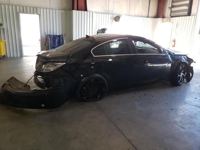 W04G15GV9B1071781 - 2011 BUICK REGAL CXL BLACK photo 3