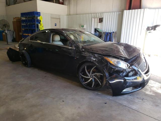 W04G15GV9B1071781 - 2011 BUICK REGAL CXL BLACK photo 4