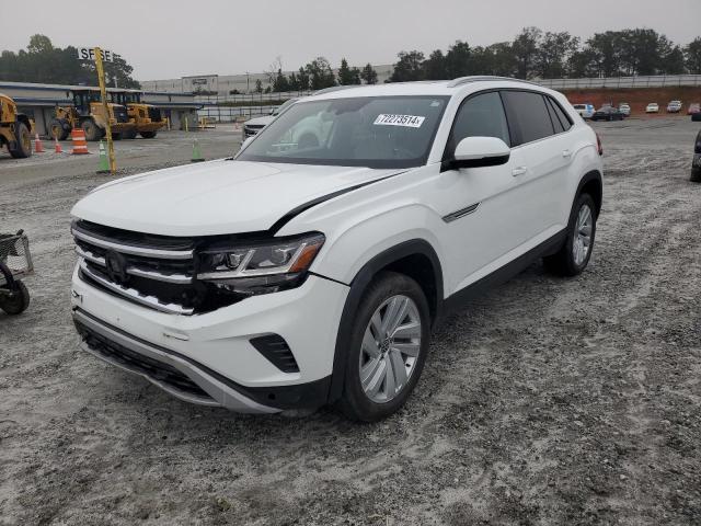 1V2KE2CA2NC222750 - 2022 VOLKSWAGEN ATLAS CROS SE أبيض صورة 1