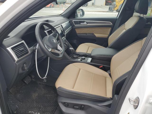1V2KE2CA2NC222750 - 2022 VOLKSWAGEN ATLAS CROS SE أبيض صورة 7
