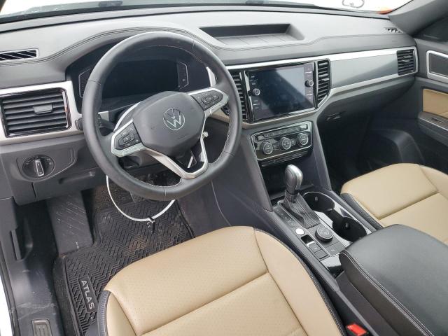 1V2KE2CA2NC222750 - 2022 VOLKSWAGEN ATLAS CROS SE أبيض صورة 8