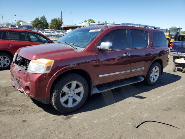 5N1AA0NC7CN604491 - 2012 NISSAN ARMADA SV BURGUNDY photo 1