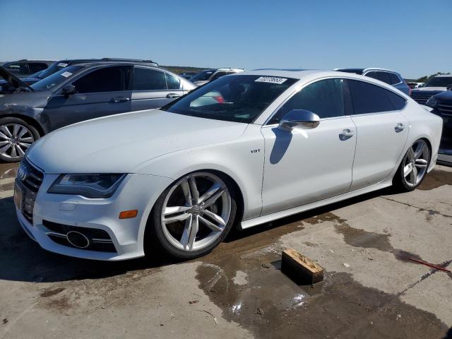 WAU32BFC8DN095207 - 2013 AUDI S7 PRESTIGE WHITE photo 1