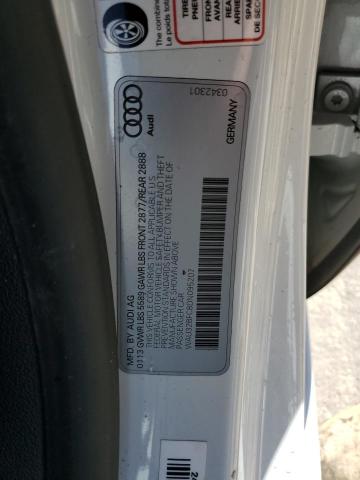 WAU32BFC8DN095207 - 2013 AUDI S7 PRESTIGE WHITE photo 12