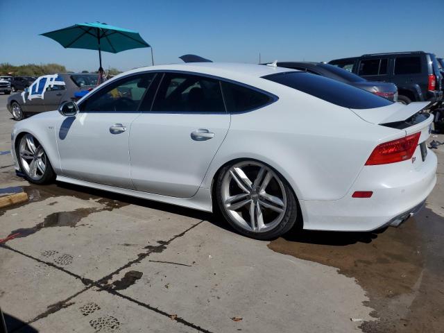 WAU32BFC8DN095207 - 2013 AUDI S7 PRESTIGE WHITE photo 2