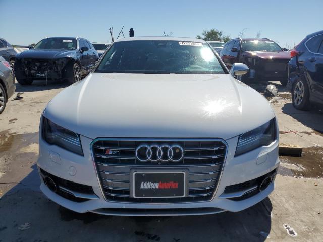 WAU32BFC8DN095207 - 2013 AUDI S7 PRESTIGE WHITE photo 5