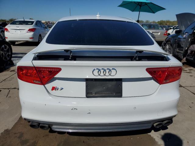 WAU32BFC8DN095207 - 2013 AUDI S7 PRESTIGE WHITE photo 6