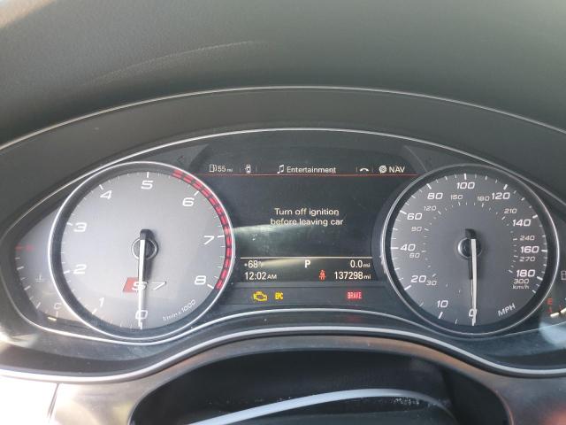 WAU32BFC8DN095207 - 2013 AUDI S7 PRESTIGE WHITE photo 9