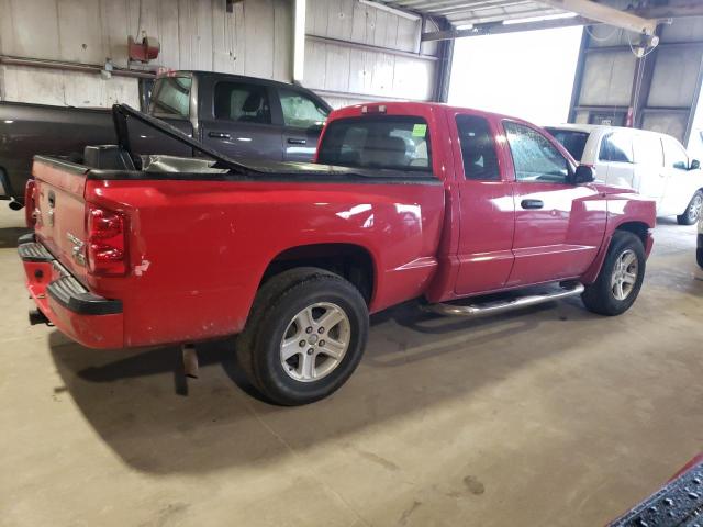 1D7RE3BK1BS712409 - 2011 DODGE DAKOTA SLT RED photo 3