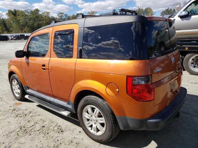 5J6YH28798L014167 - 2008 HONDA ELEMENT EX ORANGE photo 2