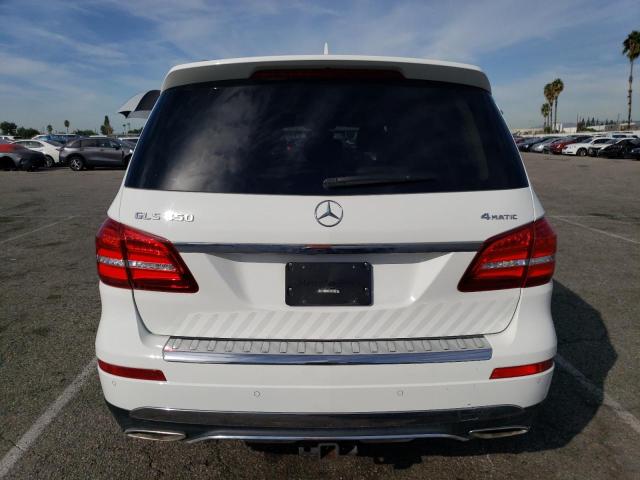 4JGDF6EE1KB208771 - 2019 MERCEDES-BENZ GLS 450 4MATIC WHITE photo 6