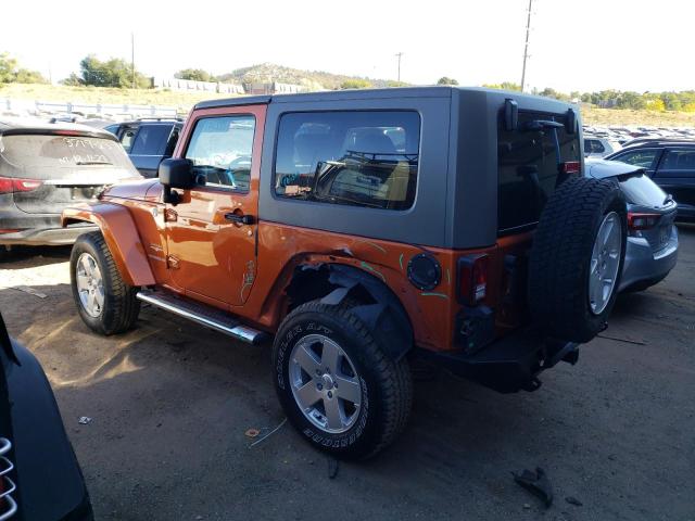 1J4AA5D1XAL222041 - 2010 JEEP WRANGLER SAHARA ORANGE photo 2