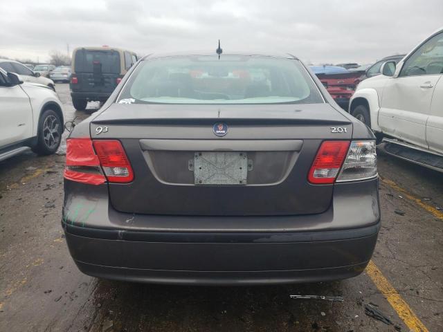 YS3FD49Y471126633 - 2007 SAAB 9-3 2.0T GRAY photo 6