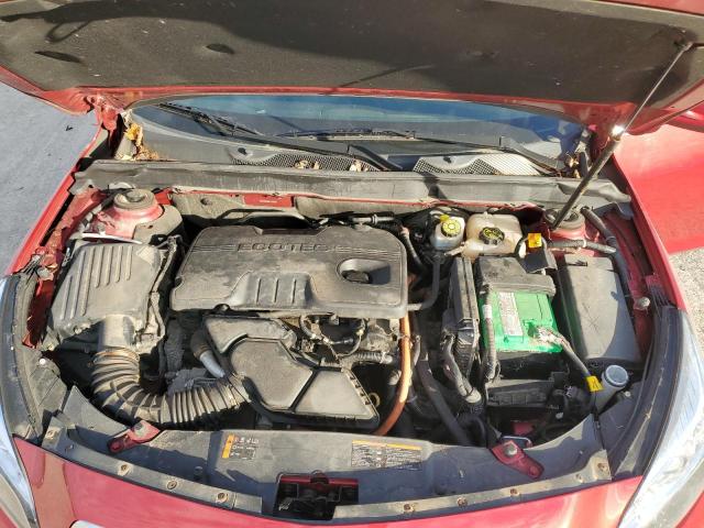 1G11D5RR6DF116371 - 2013 CHEVROLET MALIBU 1LT RED photo 11