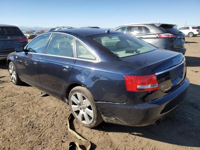 WAUDH74F57N095926 - 2007 AUDI A6 3.2 QUATTRO BLUE photo 2