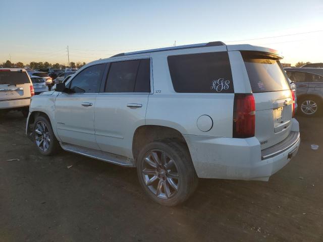 1GNSKCKC1FR617060 - 2015 CHEVROLET TAHOE K1500 LTZ WHITE photo 2