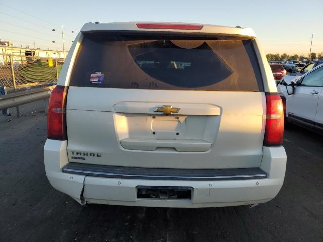 1GNSKCKC1FR617060 - 2015 CHEVROLET TAHOE K1500 LTZ WHITE photo 6