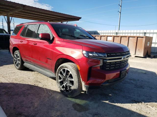 1GNSCRKD0NR126468 - 2022 CHEVROLET TAHOE C1500 RST RED photo 4