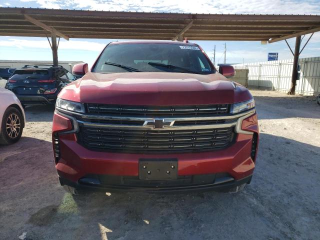 1GNSCRKD0NR126468 - 2022 CHEVROLET TAHOE C1500 RST RED photo 5
