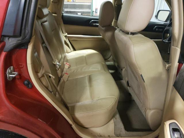 JF1SG67638H701989 - 2008 SUBARU FORESTER 2.5X LL BEAN BURGUNDY photo 10
