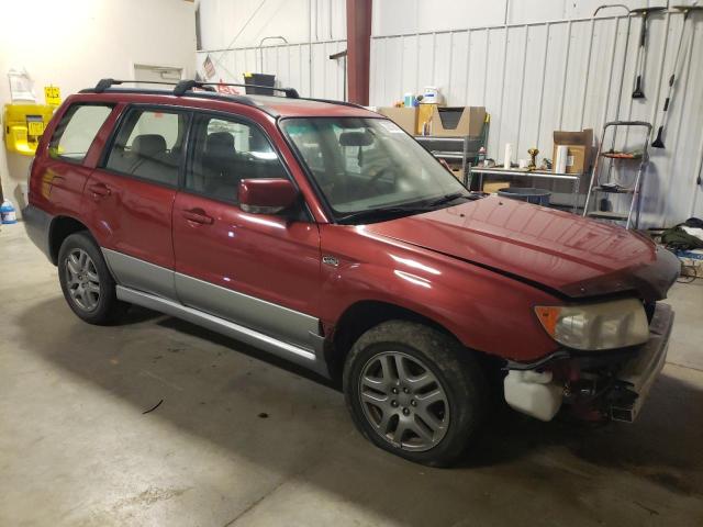 JF1SG67638H701989 - 2008 SUBARU FORESTER 2.5X LL BEAN BURGUNDY photo 4