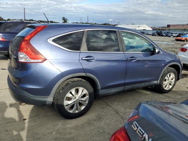 2HKRM4H57EH631082 - 2014 HONDA CR-V EX BLUE photo 3