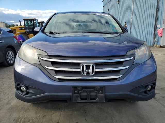 2HKRM4H57EH631082 - 2014 HONDA CR-V EX BLUE photo 5