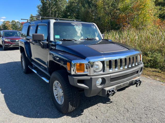 5GTDN13E278176696 - 2007 HUMMER H3 BLUE photo 1