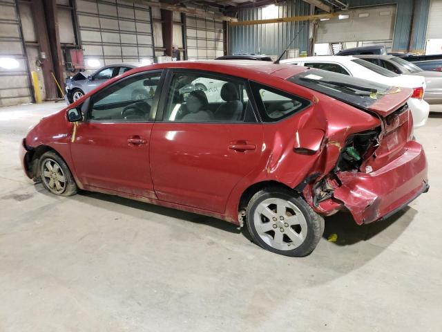 JTDKB20U993508755 - 2009 TOYOTA PRIUS RED photo 2