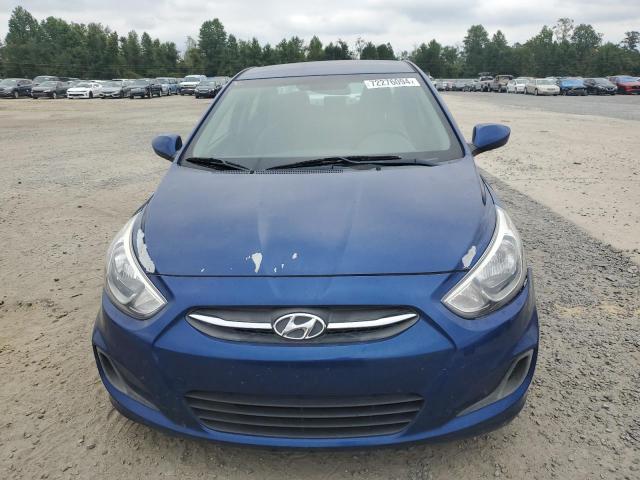 KMHCT4AE9HU241321 - 2017 HYUNDAI ACCENT SE BLUE photo 5