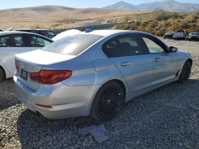 WBAJA5C36HG897961 - 2017 BMW 530 I SILVER photo 3