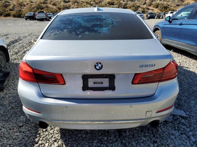 WBAJA5C36HG897961 - 2017 BMW 530 I SILVER photo 6