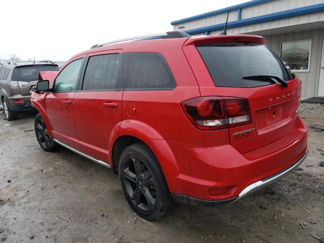 3C4PDCGB7LT193590 - 2020 DODGE JOURNEY CROSSROAD RED photo 2