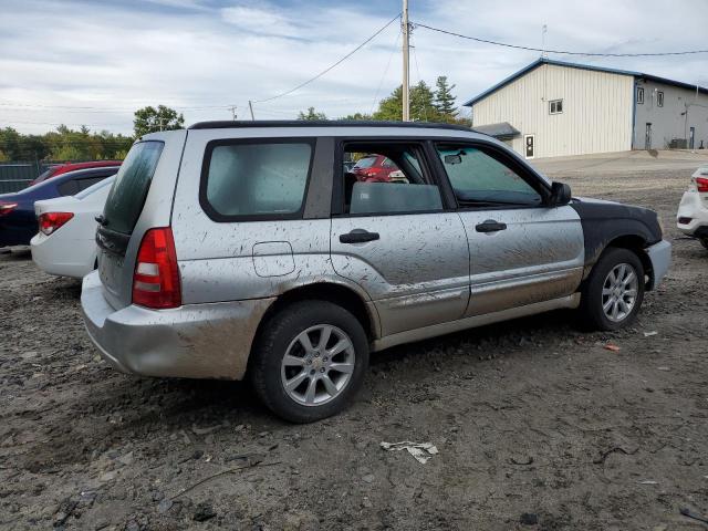 JF1SG65625H751586 - 2005 SUBARU FORESTER 2.5XS Silber Foto 3