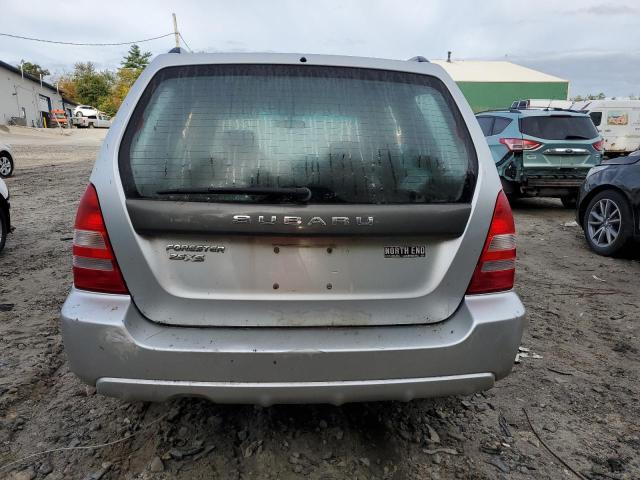 JF1SG65625H751586 - 2005 SUBARU FORESTER 2.5XS Silber Foto 6