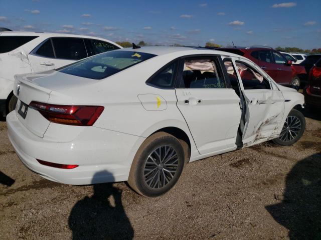 3VWE57BU1KM039015 - 2019 VOLKSWAGEN JETTA SEL WHITE photo 3