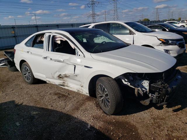 3VWE57BU1KM039015 - 2019 VOLKSWAGEN JETTA SEL WHITE photo 4