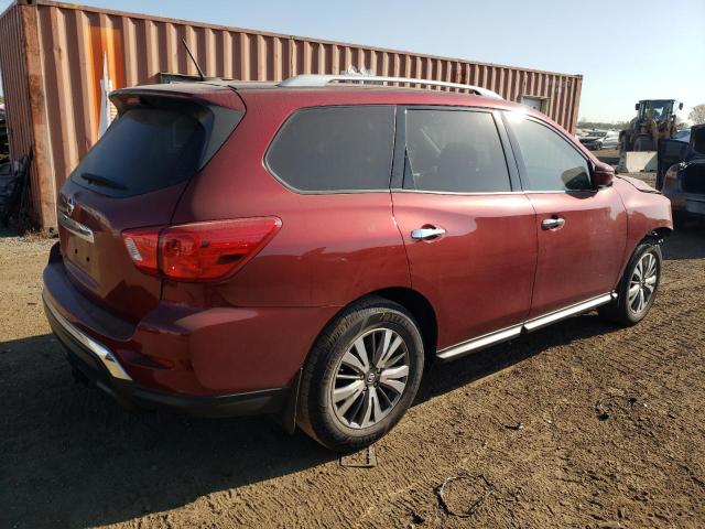 5N1DR2MN9JC654497 - 2018 NISSAN PATHFINDER S RED photo 3