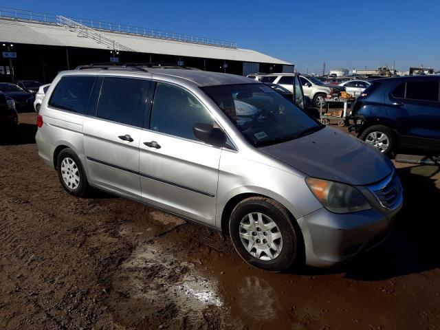 5FNRL38219B053990 - 2009 HONDA ODYSSEY LX SILVER photo 4