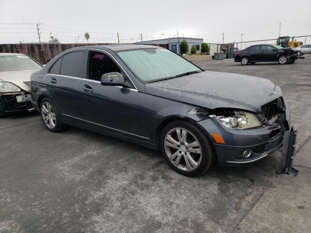 WDDGF54X19F217932 - 2009 MERCEDES-BENZ C 300 GRAY photo 4