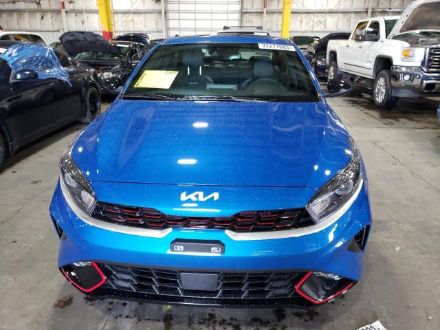 3KPF54AD1PE687656 - 2023 KIA FORTE GT LINE BLUE photo 5