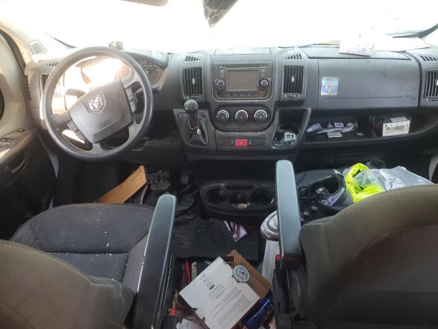 3C6TRVDG0HE500709 - 2017 RAM PROMASTER 2500 HIGH თეთრი ფოტო 8