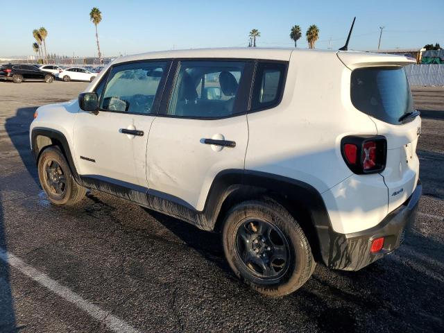 ZACCJBAH7HPG14625 - 2017 JEEP RENEGADE SPORT WHITE photo 2