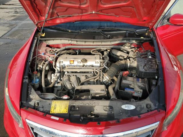 1HGCS1B31CA001775 - 2012 HONDA ACCORD LX RED photo 11