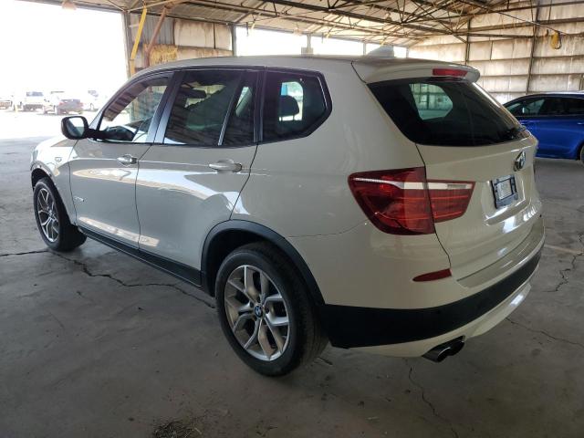 5UXWX7C50E0E82841 - 2014 BMW X3 XDRIVE35I WHITE photo 2