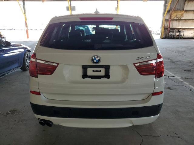 5UXWX7C50E0E82841 - 2014 BMW X3 XDRIVE35I WHITE photo 6