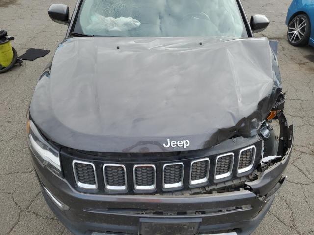 3C4NJDCB9JT442500 - 2018 JEEP COMPASS LIMITED GRAY photo 11